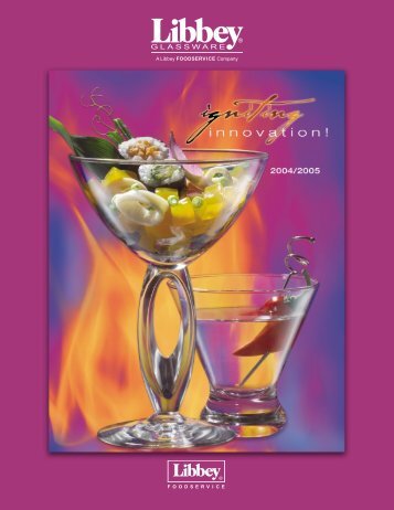 2004 Foodservice - Libbey History