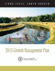 Sioux Falls SD Growth Management Plan 2003 - City of Columbia ...