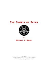 The Church of Satan - Satan's Den