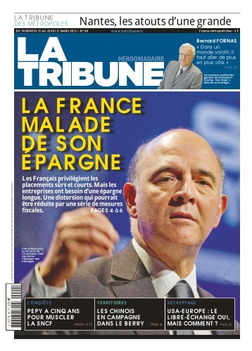 LA FRANCE MALADE DE SON ÃPARGNE - La Tribune