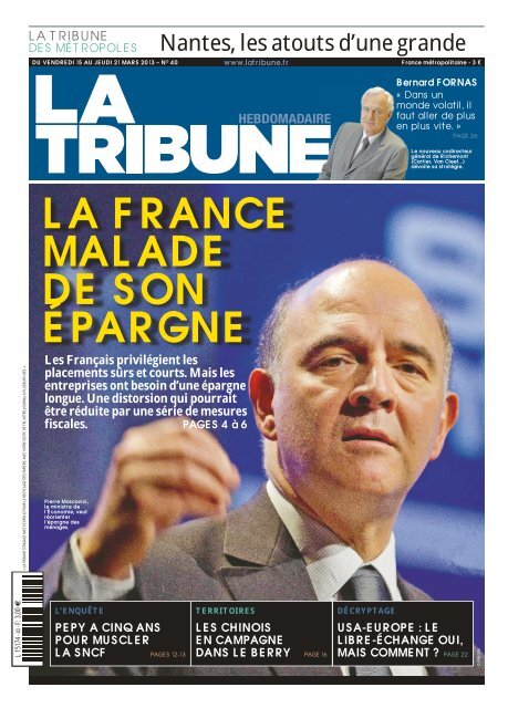 LA FRANCE MALADE DE SON ÃPARGNE - La Tribune