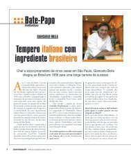 Bate-Papo - Cozinha Profissional