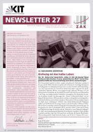 Newsletter 27 - ZAK - KIT