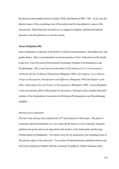 Sacred Psychoanalysis - etheses Repository - University of ...