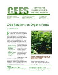 Crop Rotations on Organic Farms