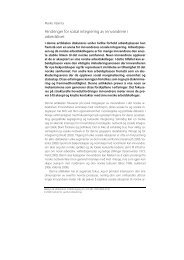 Hindringer for sosial integrering av innvandrere i arbeidslivet