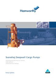 Svanehøj Deepwell Cargo Pumps