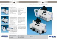 Technical data/accessories Sliding Microtomes HM 430/HM 450 ...