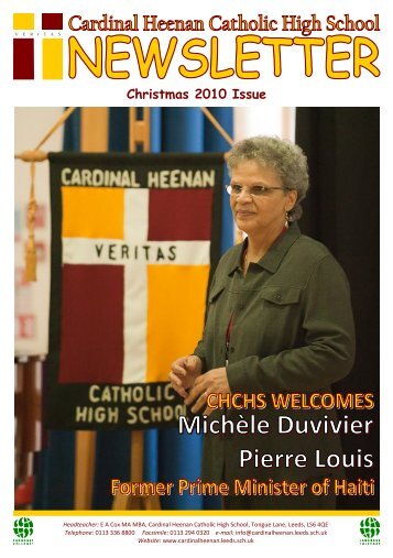 School Newsletter Christmas 2010 - Cardinal Heenan Catholic High ...