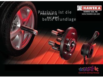 HAWEKA USA, INC www.haweka-usa.com - Automotive Equipment ...