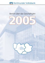 Preis- und Leistungsverzeichnis - Dortmunder Volksbank eG