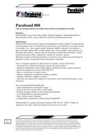 Parabond 800 - DL Chemicals