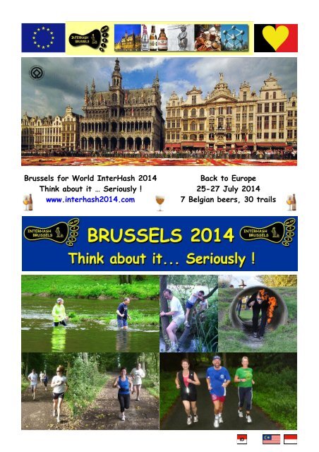 Brussels for World InterHash 2014 Think about it ... - e-tron