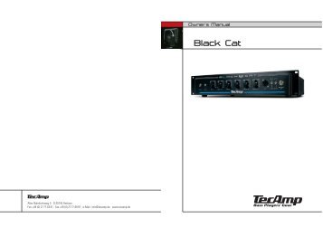 Black Cat - Tecamp