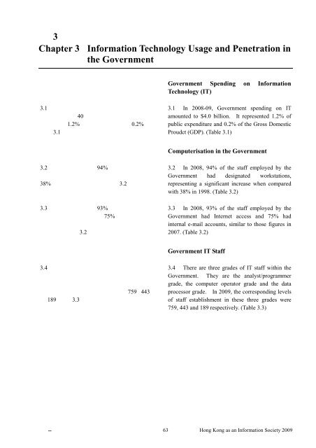 香港—資訊社會 - 「數碼21」資訊科技策略