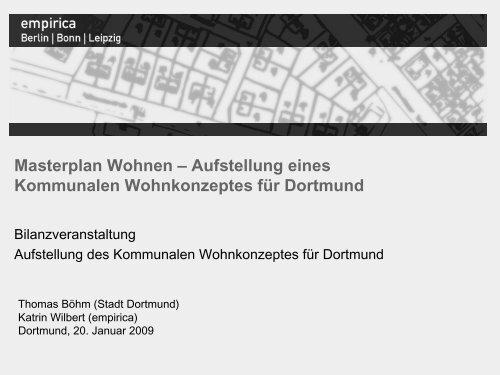 Dokumentation der Bilanzveranstaltung - Dortmund.de