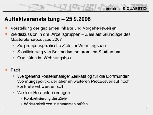 Dokumentation der Bilanzveranstaltung - Dortmund.de