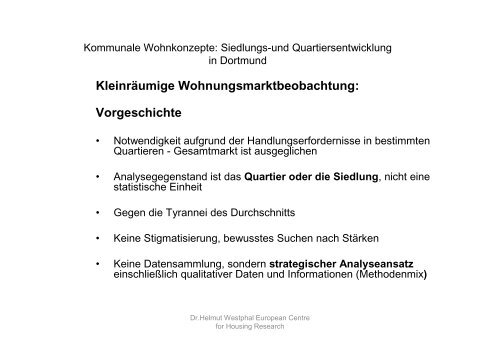 Dokumentation der Bilanzveranstaltung - Dortmund.de