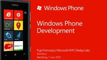 Introduction to Windows Phone Development
