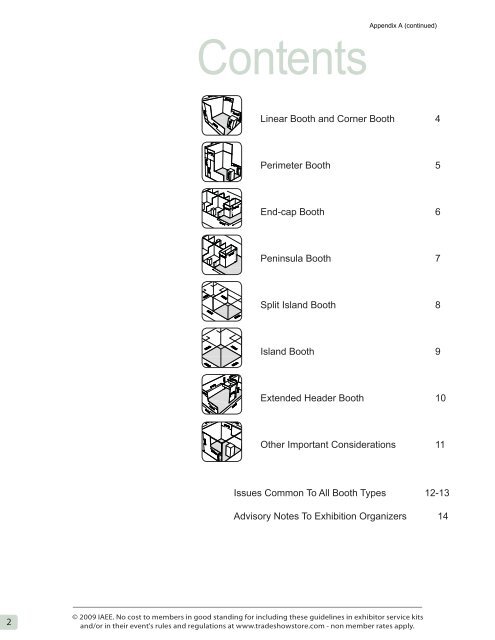 IAEE Guidelines for Display Rules & Regulations - Shepard