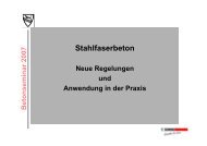 Stahlfaserbeton, Schowalter fÃ¼rs Internet - SCHWENK Zement KG