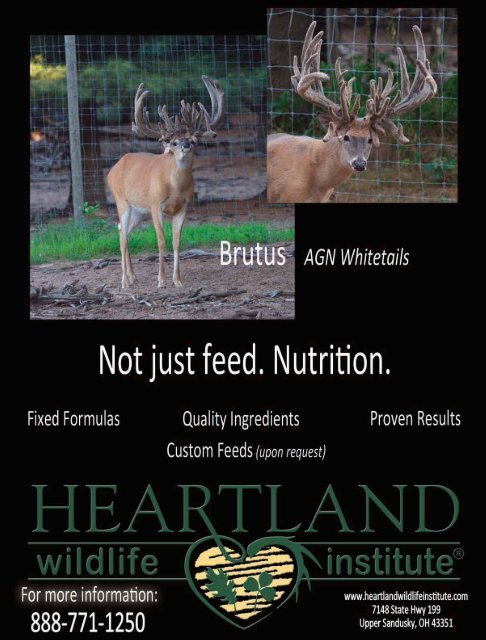 Whitetail Heartbeat of America - Whitetail Deer Farmer