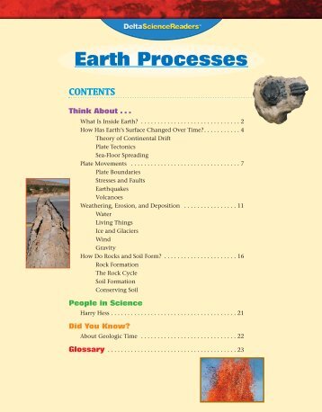 Earth Processes - Delta Education