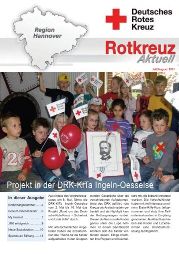 Projekt in der DRK-KiTa Ingeln-Oesselse - Deutsches Rotes Kreuz ...