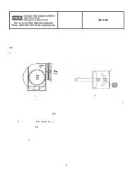 Installation, Maintenance, and Operating ... - New York Blower