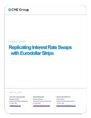 Replicating Interest Rate Swaps with Eurodollar Strips - MemoFin.fr