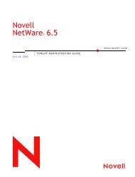 Novell NetWare® 6.5