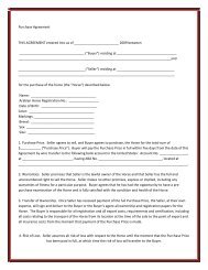 Download Purchase Agreement - Arabian Horse Source