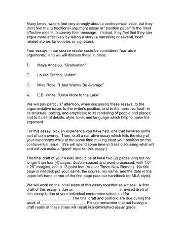 Classical argument essay outline image