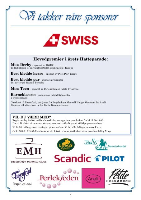 Program 26. august_komplett.pdf - Ãvrevoll Galoppbane