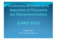 Satisfaction des clients des entreprises MTN et Moov au BÃ©nin