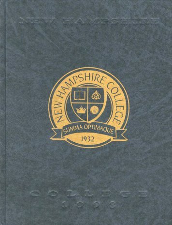 New Hampshire College 1998 [yearbook] - SNHU Academic Archive