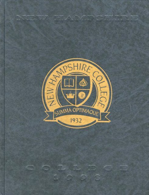 New Hampshire College 1998 [yearbook] - SNHU Academic Archive