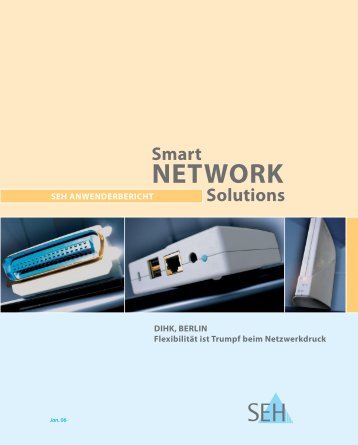 Smart NETWORK Solutions - SEH Computertechnik GmbH