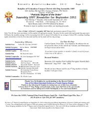 Assembly1097SeptembernNewsletter - Texas Knights of Columbus