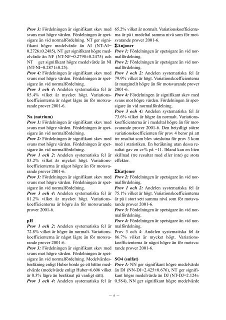 PROVNINGSJÃMFÃRELSE 2002 - 3 - ITM