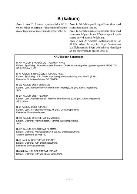 PROVNINGSJÃMFÃRELSE 2002 - 3 - ITM