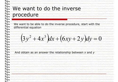 The Murder Mystery Method to Solve Exact Differential Equations