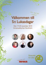 VÃ¤lkommen till S:t Lukasdagar