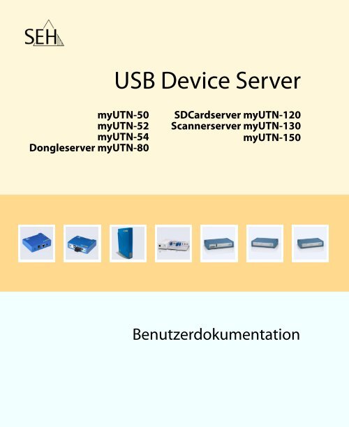 5 Arbeiten mit dem SEH UTN Manager - SEH Computertechnik GmbH