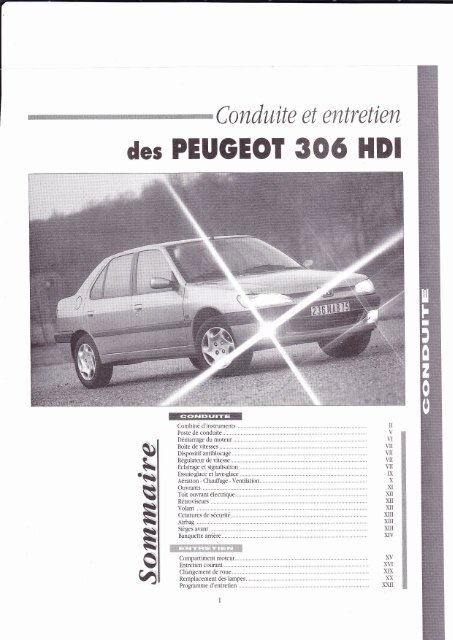 des PEUOEOI 306 HDI - Auto-Tuto