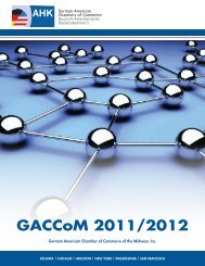 GACCoM 2011/2012 - (GACCoM) Chicago