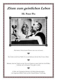 Hl. Pater Pio - Zitate zum geistlichen Leben.wps - Priesternetzwerk