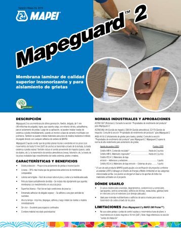Mapeguard Mapeguard - Mapei