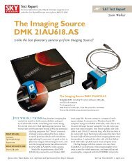 The Imaging Source DMK 21AU618.AS - Sky and Telescope