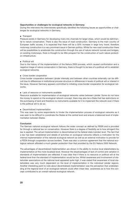 2005 - Communicating the Pan-European Ecological Network - ECNC